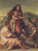 Andrea del Sarto The Madonna of the Stair (san05) Sweden oil painting artist
